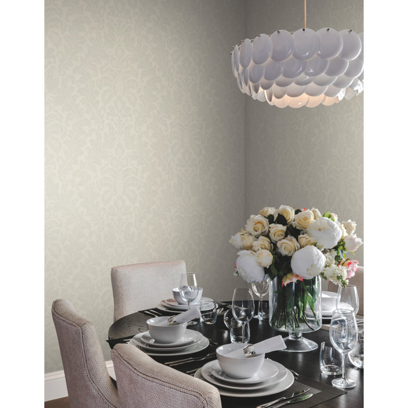 Wallpaper Roll by Candice Olson, White