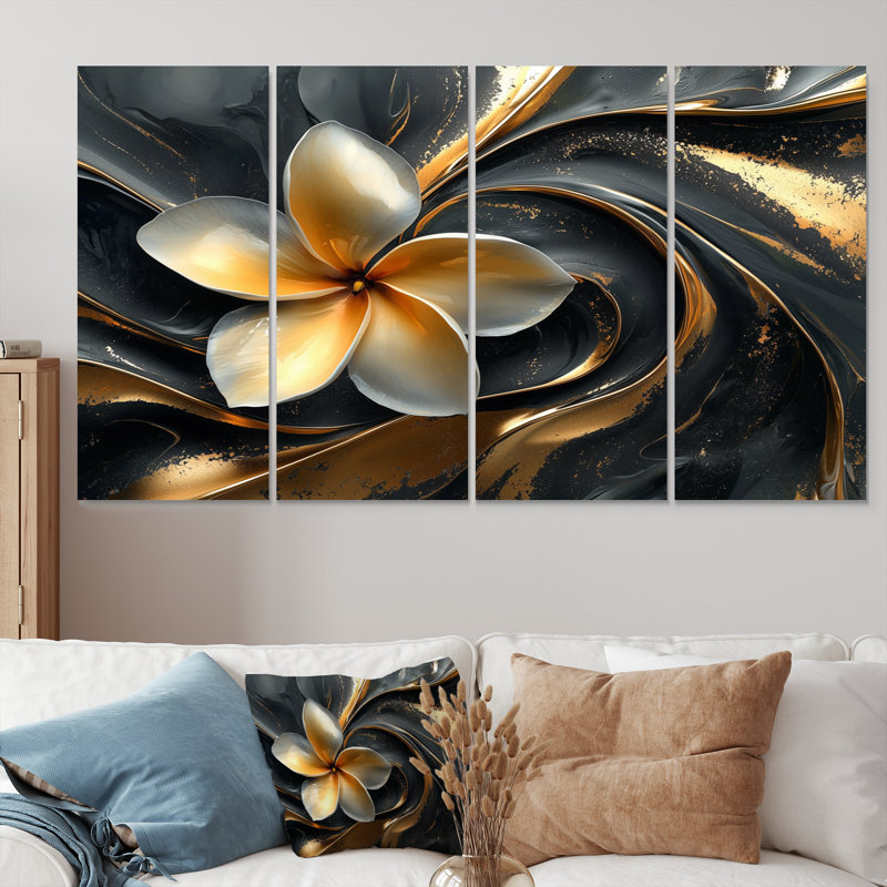 Mundford - Art - Pour le salon, H 32 po x l 64 po, 4