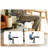 Adjustable Height Ergonomic Stool Wheels