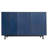Wave Pattern Storage Cabinet With 2 Doors And 2 Drawers-1782193850