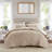 Soft Cotton Muslin Quilt Set with Embroidered Tacking