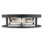 Luminaire encastré 2 lumières Weslie