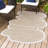 Monte Modern Rustic Abstract Beige/Cream Indoor/Outdoor Rug-87955288