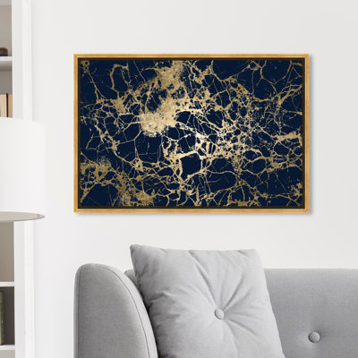 Calimas Indigo par Oliver Gal - impression d'art graphique