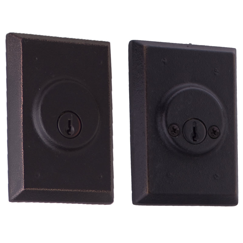 Double Cylinder Deadbolt, Oil Rubbed Bronze