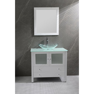 Najely 36" Single Bathroom Vanity Set