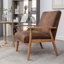 25.38'' Wide Wood Frame Armchair-799658883