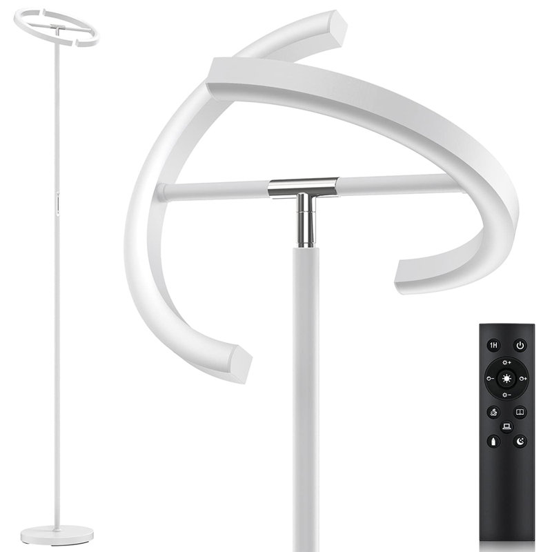 Lampe sur pied à DEL 20W, Blanc