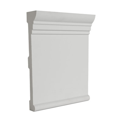 Panneau de moulage en panneau de polyuréthane long de 1-3 / 8 po x 7-3 / 4 po x 6 po