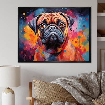 Popart carlin parade sur toile