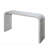 Curved Waterfall-style wood Console Table-320400402