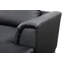 Canapé et méridienne en cuir véritable de 106 po avec repose-pieds-18540679-28456906