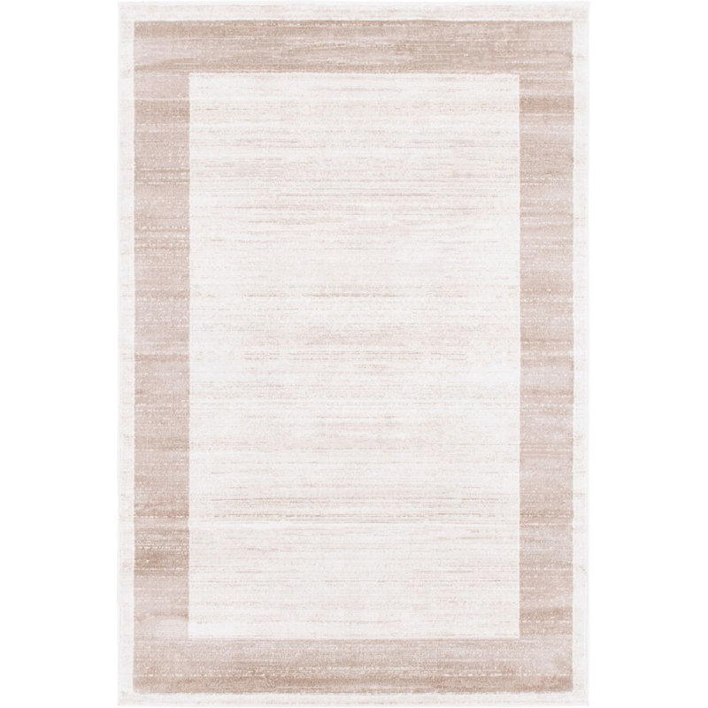 Heights Abstract Indoor Rug, Rectangle 4' x 6'