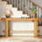 63-Inch Solid Wood Console Table, Farmhouse Entryway Table, Sofa Table