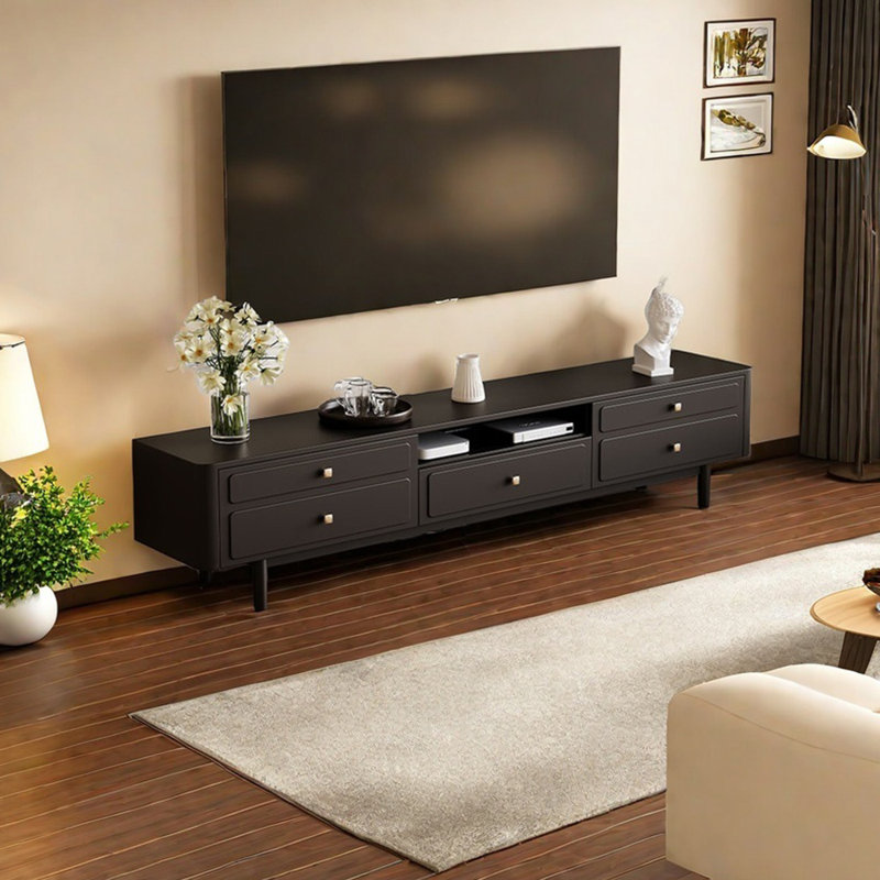 Meuble télé moderne et minimaliste, 70.86"