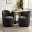 Chaise pivotante rembourrée entièrement assemblée-120653831