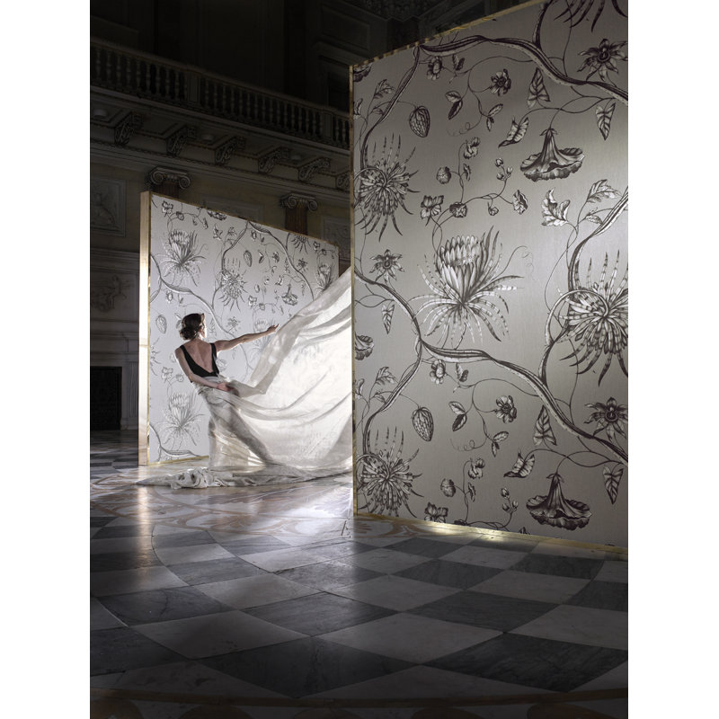 Phaedra Wallpaper, Prussian Blue