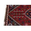 Tapis unique en laine noué à la main style Shiraz des années 2010 de 3 pi 6 po x 4 pi 11 po rouge