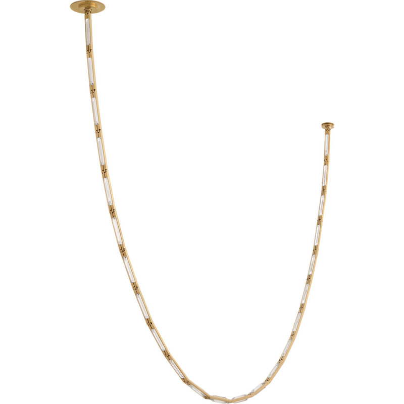 Catena 118 Chandelier, Hand Rubbed Antique Brass, 2700 Kelvins, Remote