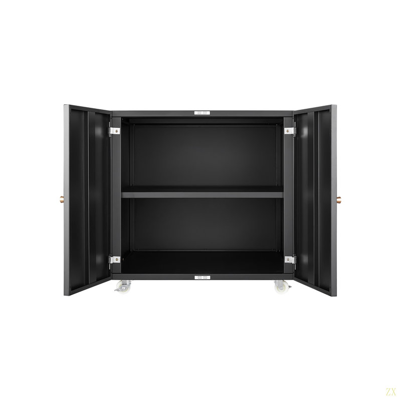 Support d'imprimante en métal avec rangement Tables d'imprimante mobiles pour petits espaces avec porte-classeur réglable