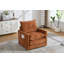 Fauteuil demi-tonneau pivotant avec mousse à mémoire de forme et chenille - rotation à 360 °-469675144-469675147