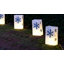 Sacs en plastique Luminaria, flocon de neige