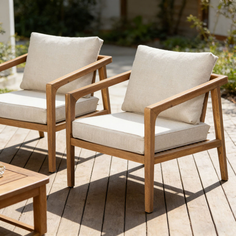 Fauteuil club d'extérieur