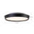20-in Black Dimmable LED Flush Mount-29988827