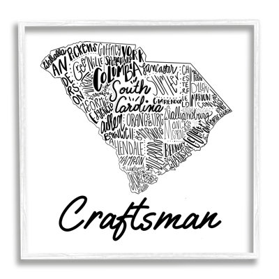 South Carolina State cmw-066 Personalized Wall Art