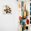 Rideau obscurcissant coloré Mid Century Retro Reflections IV - Mid-Century - 1 panneau-107564914
