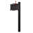 Kingston Aluminum Post Mounted Mailbox