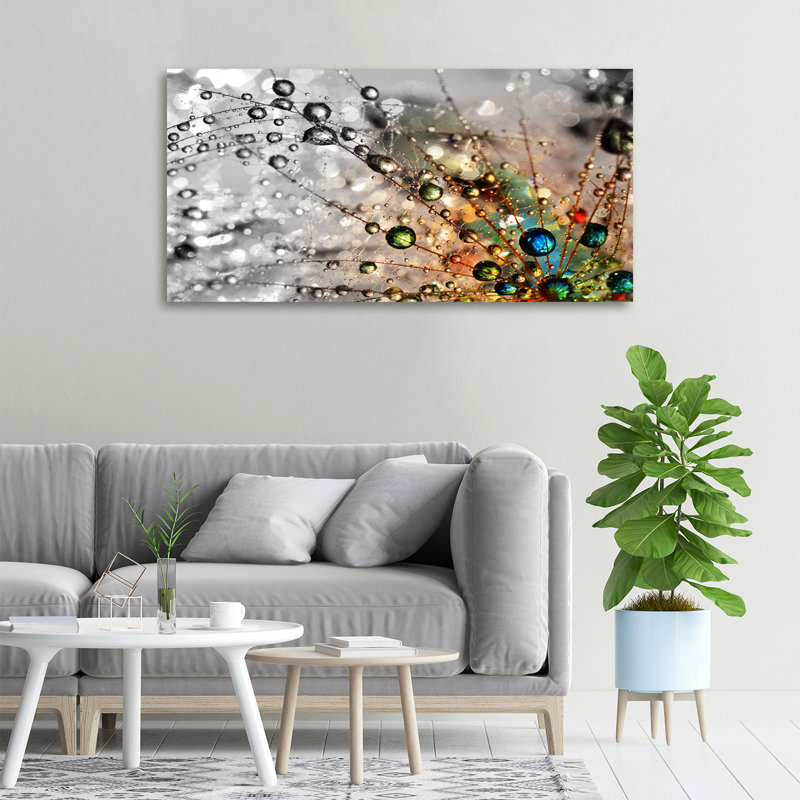 Dandelion Seeds - Print, Canvas, 50cm H x 100cm W x 2cm D