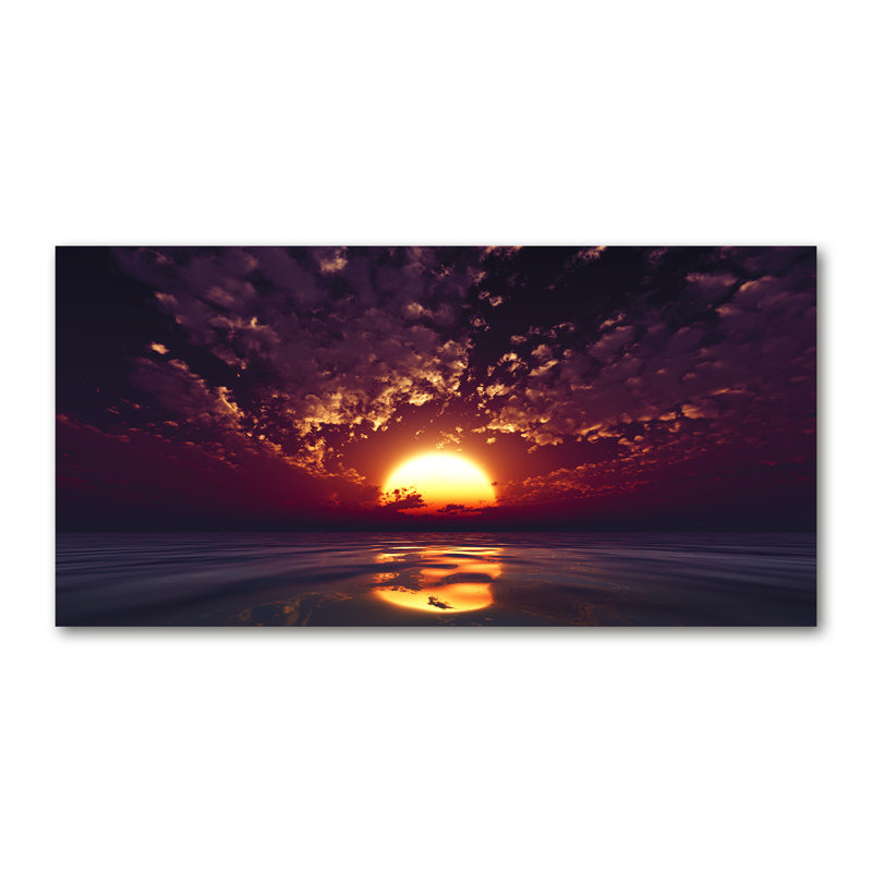 Sunset - Wrapped Canvas Print