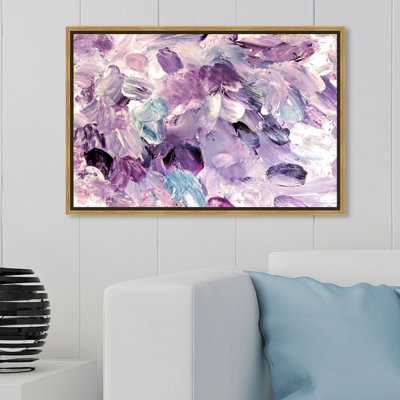 Amethyst " Amethyst Gardens " Painting Print