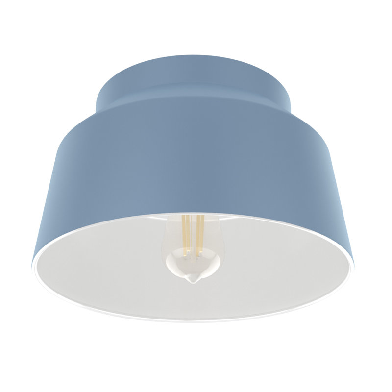 Cranbrook 1 -Light 11.5" Flush Mount, Indigo Blue