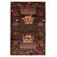 Tapis noir Largeros War 3 pi 1 po x 4 pi 9 po