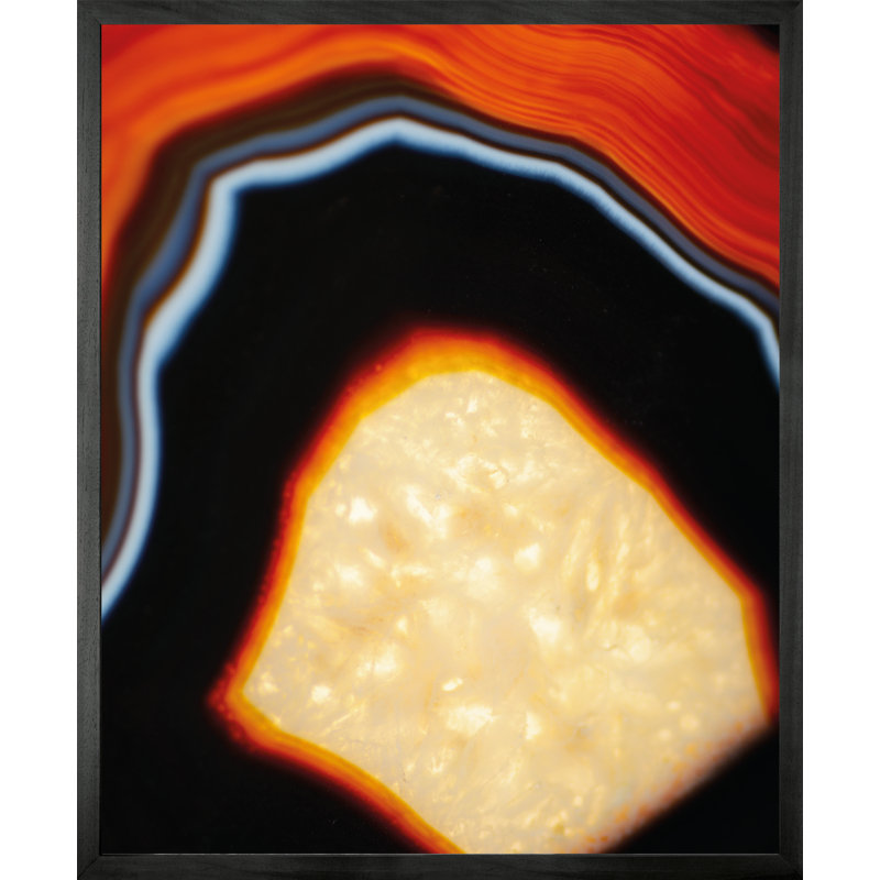 Geode 7 by Michael Banks - Single Picture Frame Print on Canvas