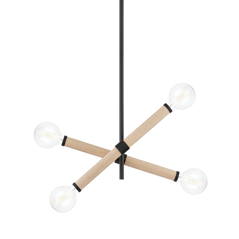 Sarisha Iron 4-Light Chandelier
