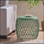 Table d'appoint en fer résistante aux intempéries en treillis pour patio, jardin et balcon-978736539