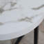 Kazal Cross Legs End Table