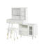 Bureau de coiffeuse moderne avec miroir et lumières-1650924934
