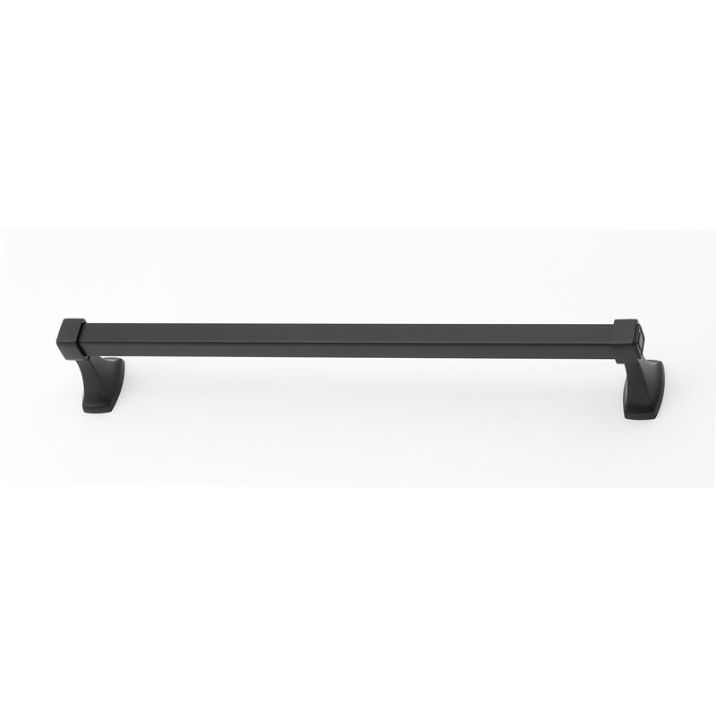 Cube 19.25" Wall Mounted Towel Bar, Bronze,  2" H x 19.25" L x 3.06" D