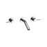 Garniture de robinet de salle de bain mural Stillness
