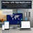 VEECOOL 82" Bottom Mounted Solid Door Commercial Upright Freezer in Stainless Steel WiFi-Enabled with 12 Shelves
