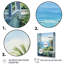«Tropical Windows To The Beach I» - art mural de fenêtres côtières-448645806-448645809