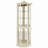 Lighted Glass Display Cabinet Corner Curio Cabinet-194880769