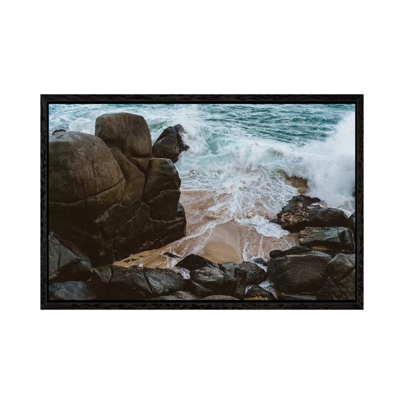 Pedregal, Mexico VII by Bethany Young - Print on Canvas, Black Framed, 101.6cm H x 152.4cm W x 3.81cm D