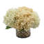 Mixed Hydrangeas In Mercury Glass Vase-1041833547
