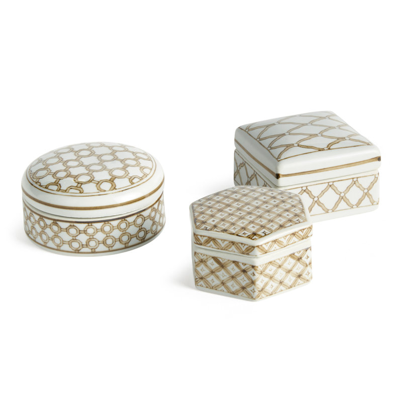 Antoine LIDDED BOXES ST/3