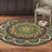 Owensboro Classic Floral Hand Tufted 100% Wool Area Rug-799371760